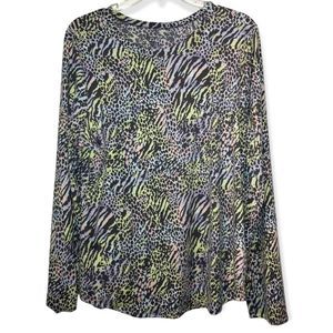 No Boundaries Animal Print Top XXXL!
